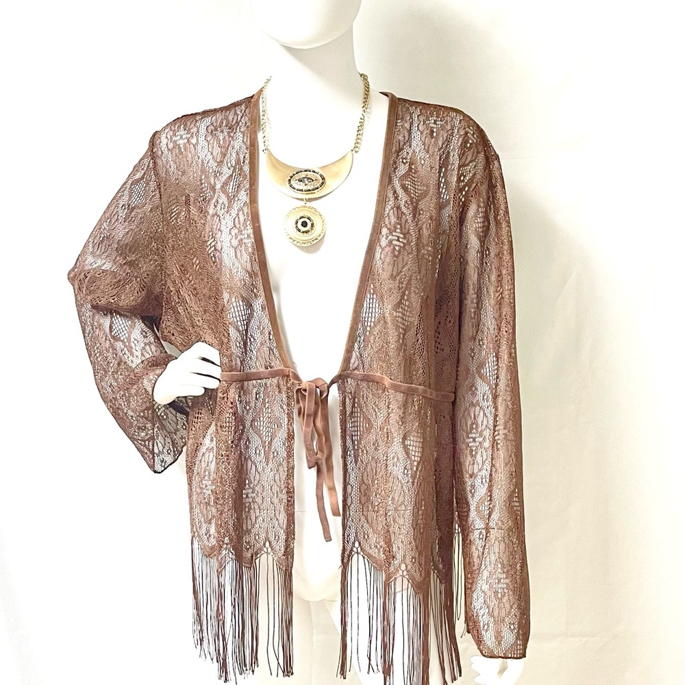 🚨Cowboy Core Fringe Cardigan🚨